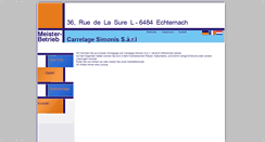 Desktop Screenshot of carrelage-simonis.com